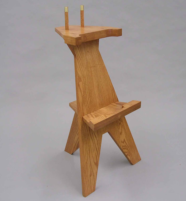 Torah Holder by David Klass of Synagogue Art: Plainview Jewish Center, Plainview, NY