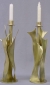Shabbat Candlesticks by David Klass of Synagogue Art: Beth Haverim Shir Shalom, Mahwah, NJ