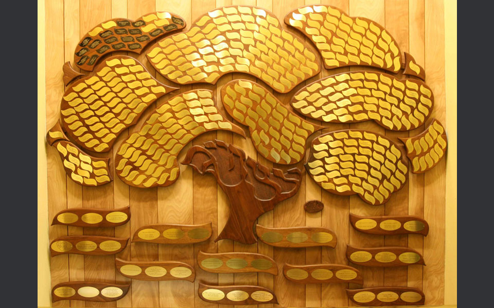 Tree of Life by David Klass of Synagogue Art: Huntington, WV