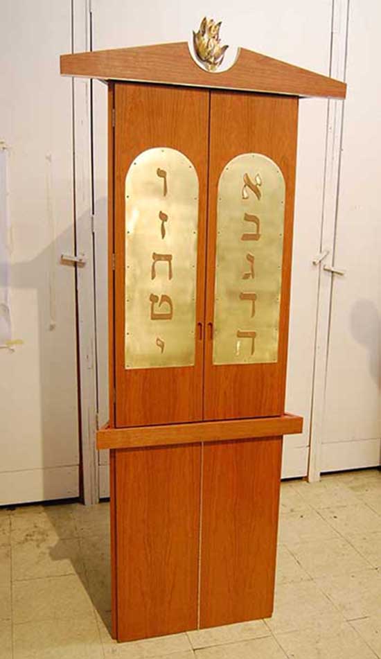 Synagogue Torah Ark Door or Aron Kodesh, Bimahs Synagogue Art of